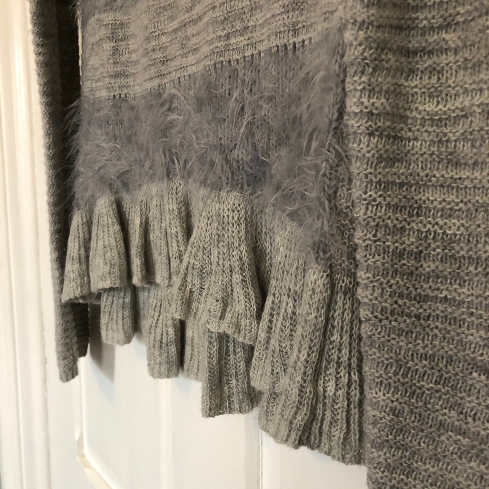 Anthropologie Sleeping on Snow Gray Nuvola Sweater Size Small - Picture 2 of 7
